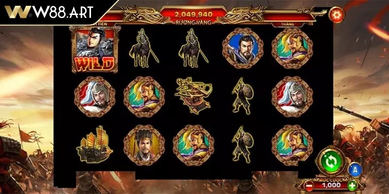 Tam Quốc Tranh Hùng W88 Sân Chơi Đỉnh Cao Cho Game Thủ 3 Quy tắc trả thưởng Tam Quốc Tranh Hùng W88